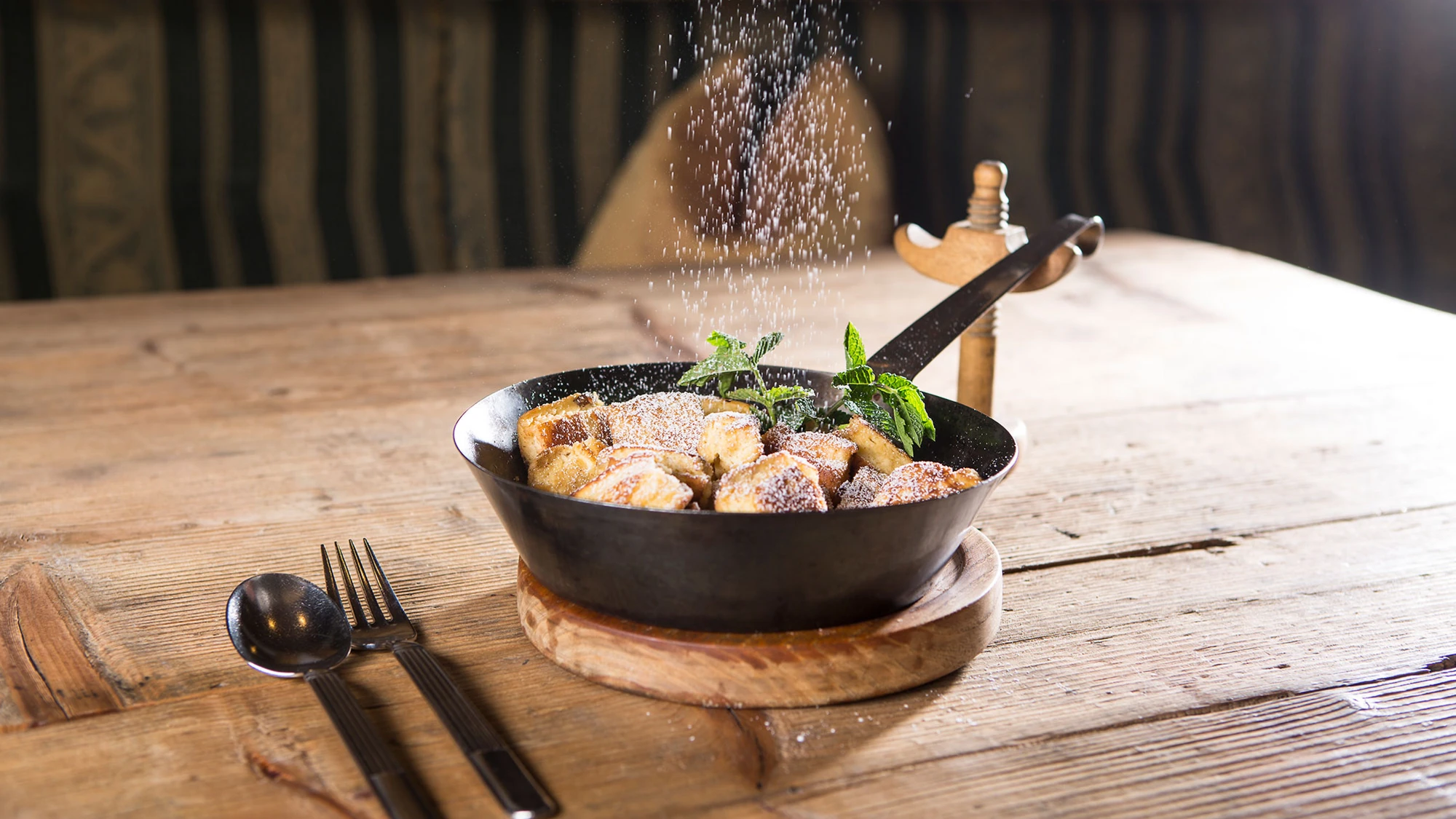 Regionale Spezialitäten aus dem Zillertal Kaiserschmarn im Hotel Eden